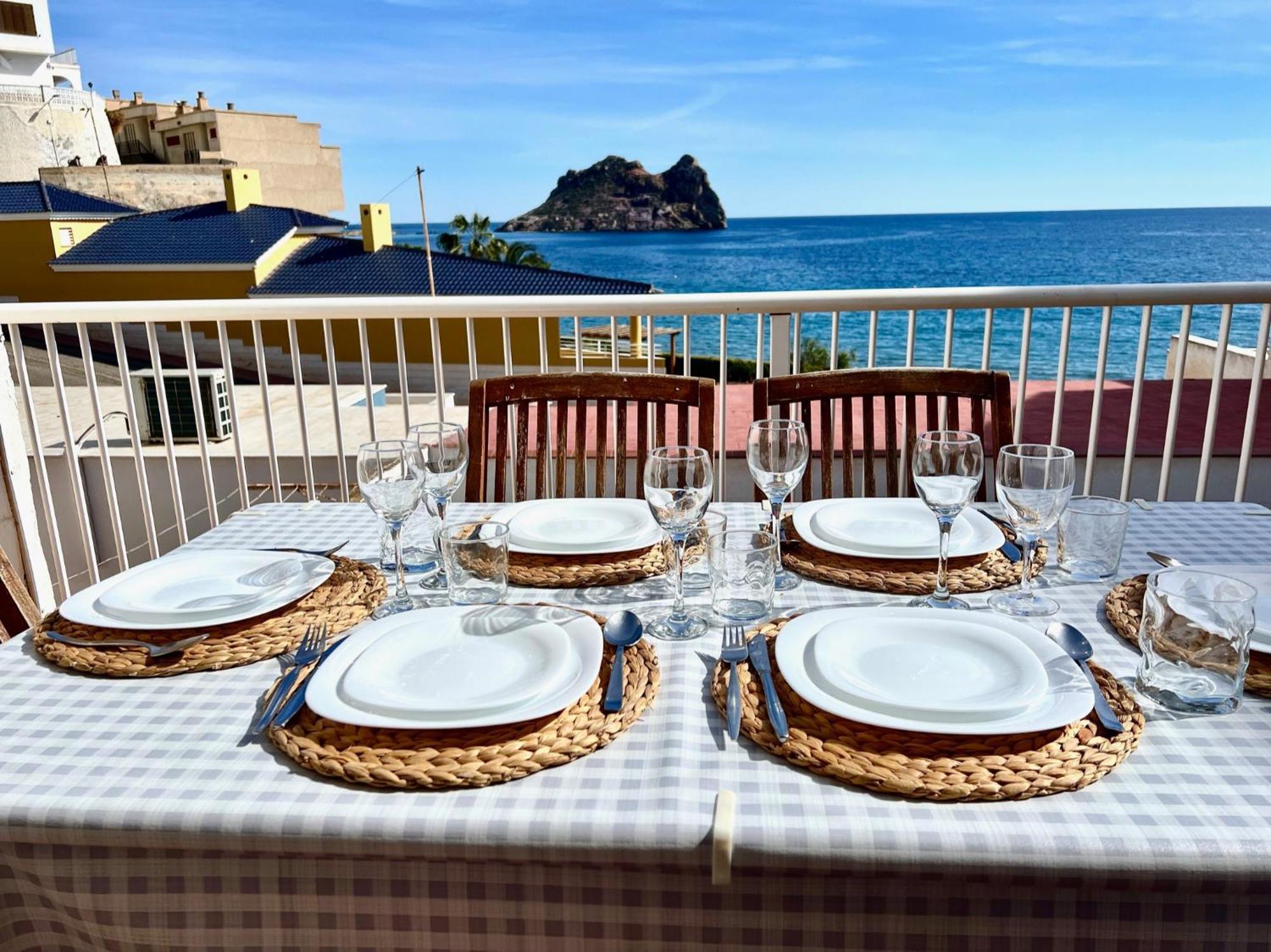 La Paloma, Chalet A Pie De Playa Águilas Exteriör bild